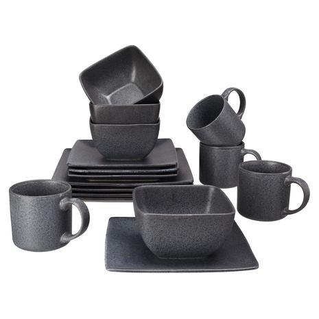 16-Piece Stoneware Dinnerware Set