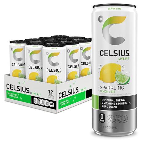 12 Cans Of Celsius Sparkling Energy Drinks (7 Flavors)