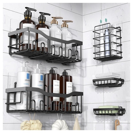5-Piece Shower Caddy Organizer Set