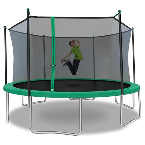 14ft Heavy Duty Trampoline with Safety Net Enclosure