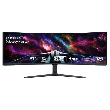 57-Inch Samsung Odyssey Neo G9 4K Curved Gaming Monitor