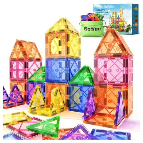 Magnetic Tiles Building Toy Set