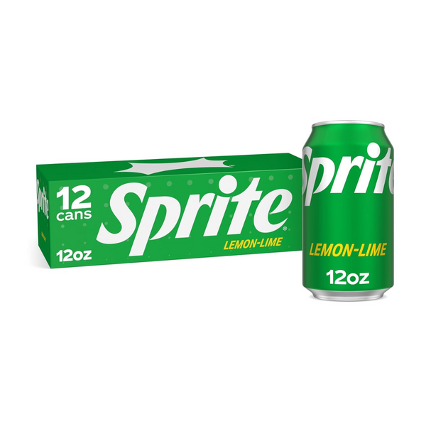 12 Cans of Sprite or Diet Coke