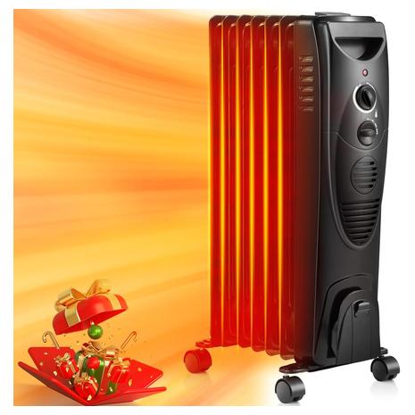 1500W Oil Filled Radiator Heater