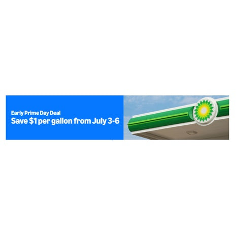Save $1 Off Every Gallon Of Gas with Your Prime Membership