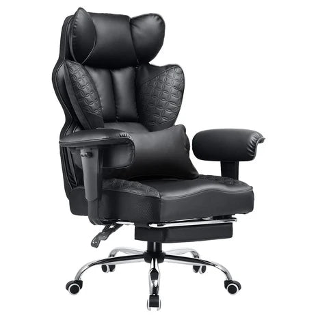 Big & Tall Ergonomic Office Chair With Footrest