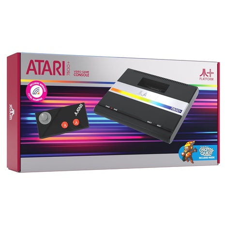 Atari 7800+ Console with Wireless Controller