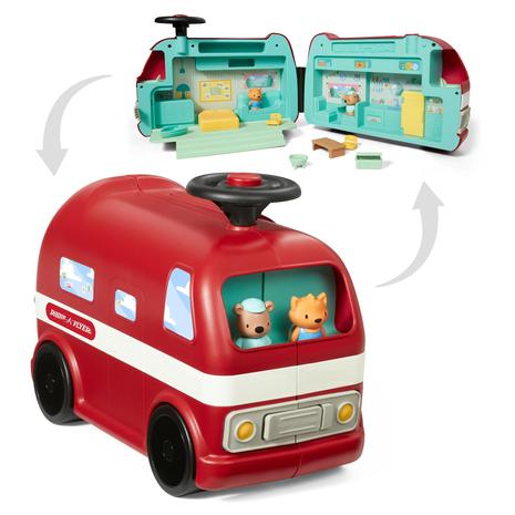 Radio Flyer Ride & Play Camper Ride-On Toy Playset