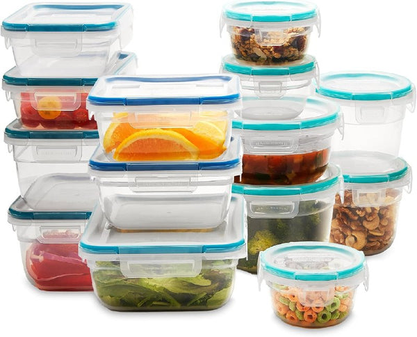 14 Pack Snapware Plastic Total Solutions Food Storage Set