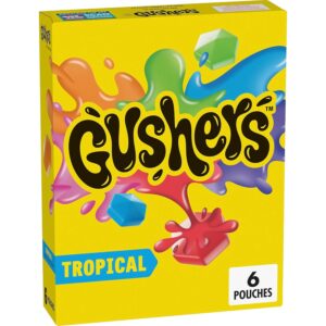 6-Count Gushers Tropical Fruit Flavored Snacks