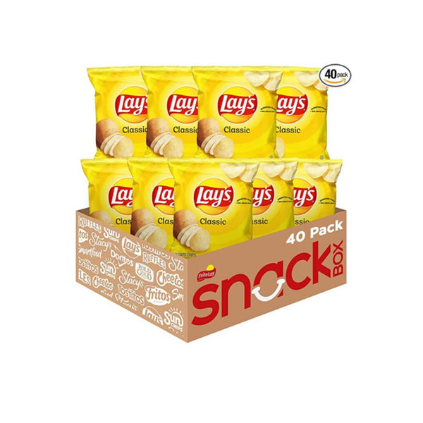 Pack of 40 Lay’s Classic Potato Chips