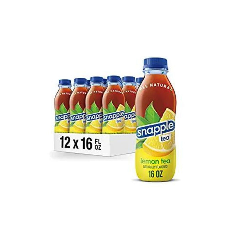 12-Bottles Of Snapple Lemon Tea, 16 fl oz