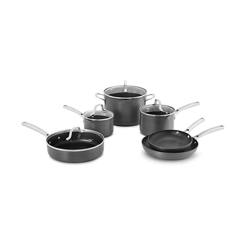 Calphalon 10-Piece Pots and Pans Nonstick Kitchen Cookware Set