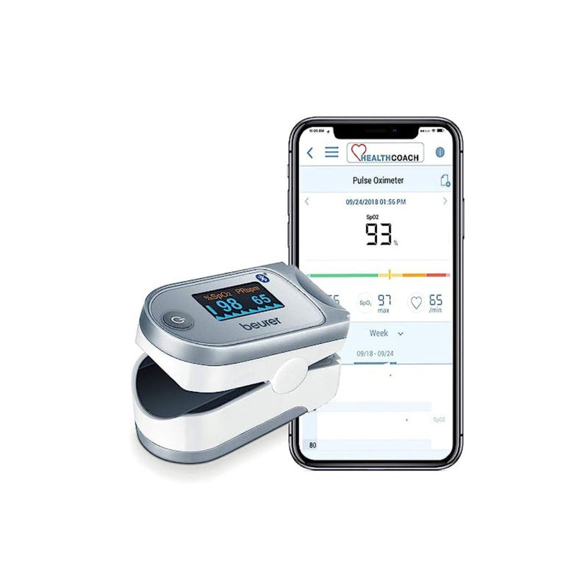 Beurer Bluetooth Digital fingertip Pulse Oximeter