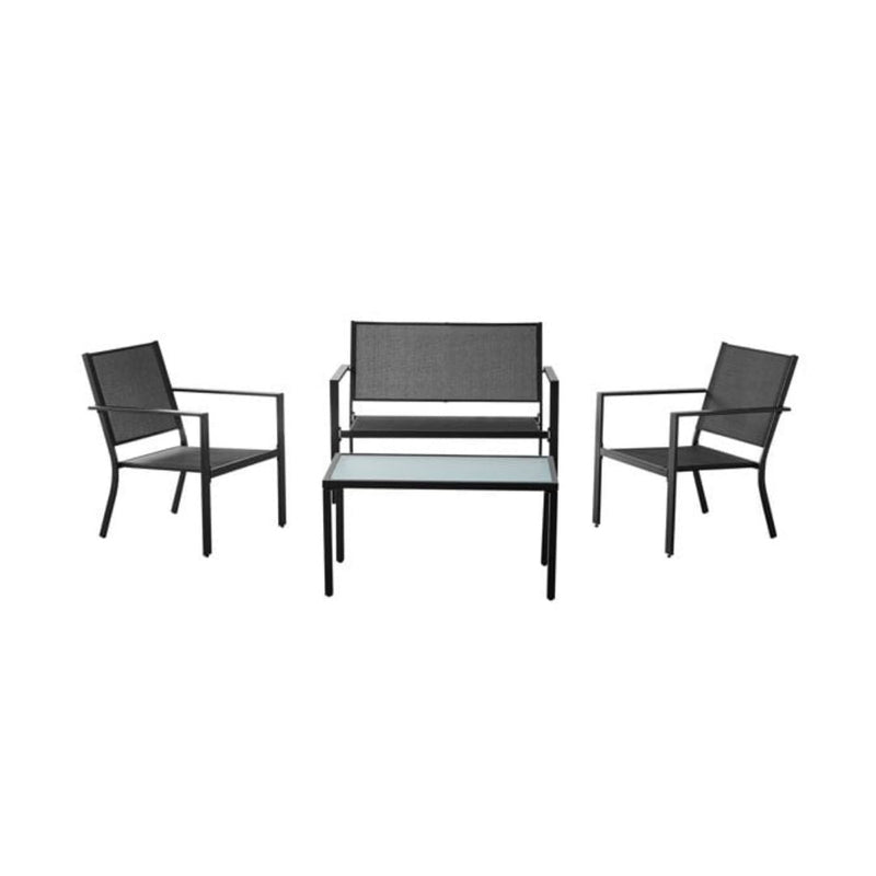 Mainstays Kingston Ridge 4-Piece Outdoor Conversation Set