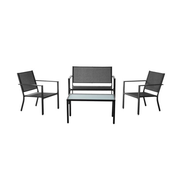Mainstays Kingston Ridge 4-Piece Outdoor Conversation Set