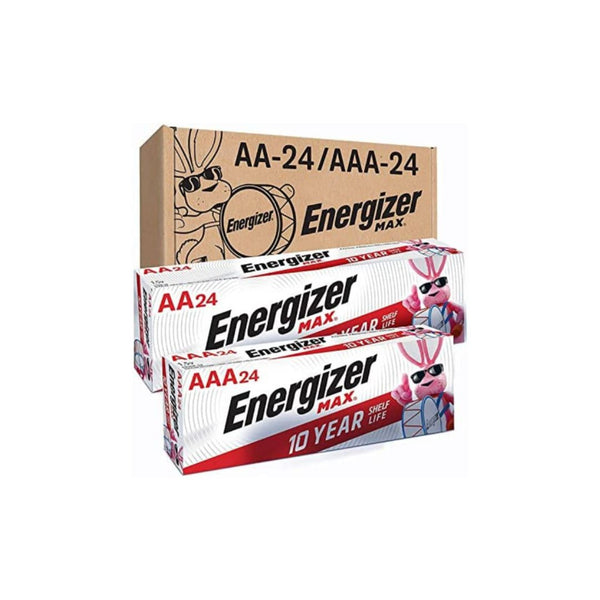 48-Count Energizer 24 Max AA and AAA Batteries