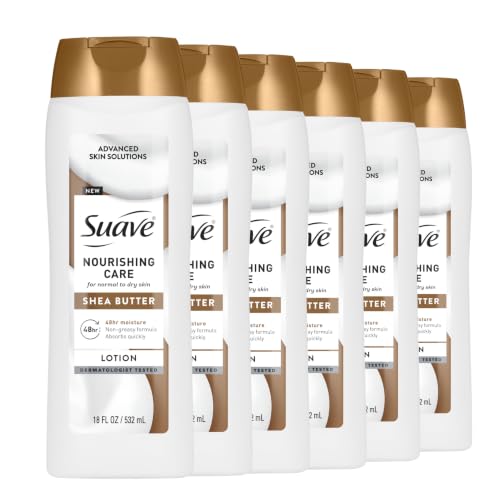 6 Pack Suave Hand & Body Lotion 18 Oz
