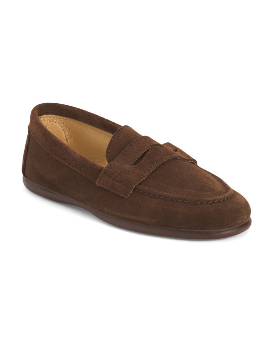 Elephantito Suede Kids Penny Loafers