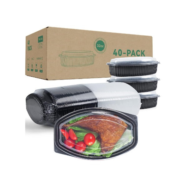 40-Pack Take Out Containers