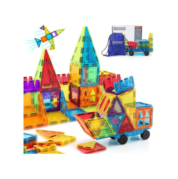 35 Pcs Magnetic Tiles Kids Toys