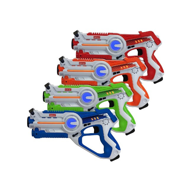 4 Laser Tag Guns Set