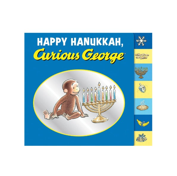 Happy Hanukkah, Curious George Tabbed Board Book