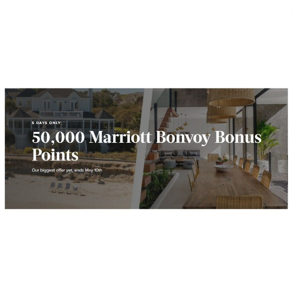 Get 50,000 Bonus Points When You Book A Two-night Stay At Marriott Home & Villa For $2,500 Or More