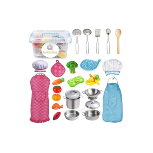 Kids Kitchen Cooking Pretend Play Toys