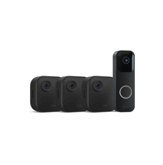Blink Video Doorbell + 3 Outdoor Smart Security Cameras