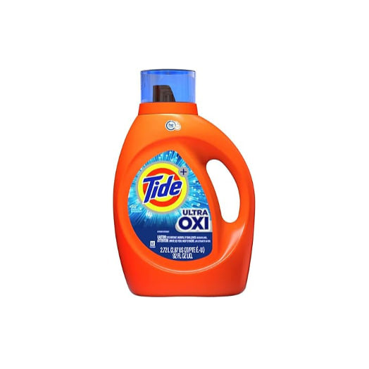 Tide Ultra Oxi Laundry Detergent Liquid Soap, HE, 59 Loads