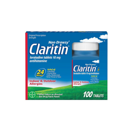 100-Count Claritin 24 Hour Allergy Medicine, Loratadine Antihistamine Tablets