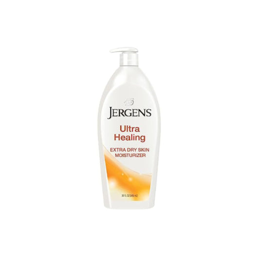 2 Bottles Of 32oz Jergens Ultra Healing Moisturizer Cream