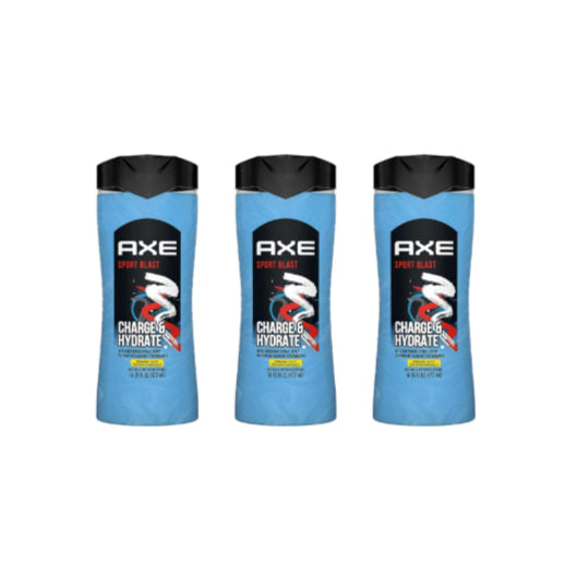 3 16 oz Bottles of AXE Body Wash
