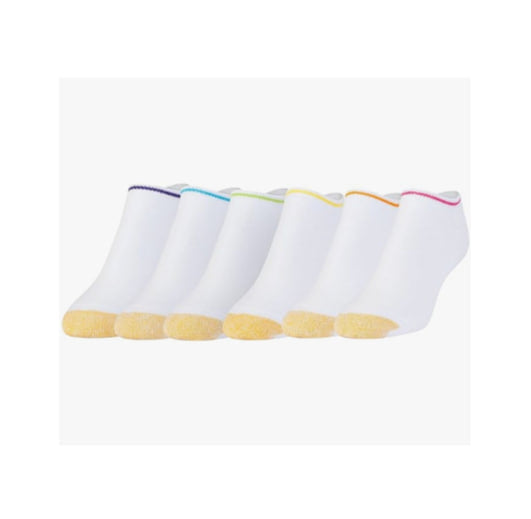 6 Pairs of GOLDTOE Women’s Liner Socks