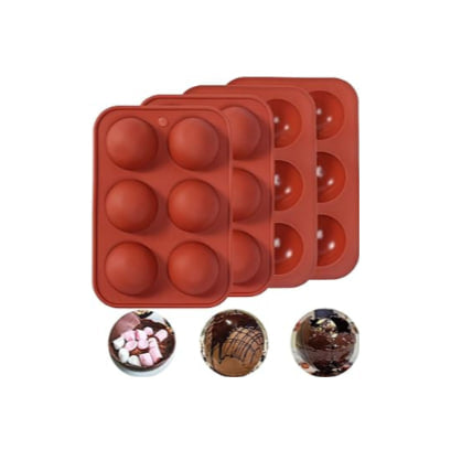 4 Packs Chocolate Molds Silicone