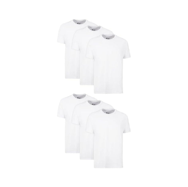 6 Pack of Hanes Men’s Tee Shirts