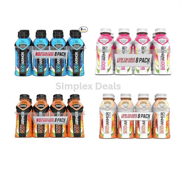 8 Bottles of BODYARMOR Sports Drink