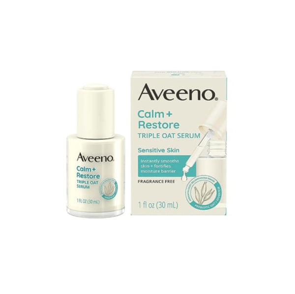 Aveeno Calm + Restore Triple Oat Hydrating Face Serum