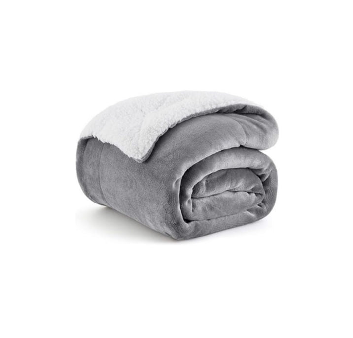 Bedsure Sherpa Fleece Throw Blanket