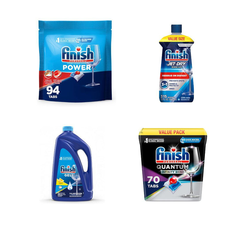 62 Finish Ultimate Infinity Shine Dishwasher Pods