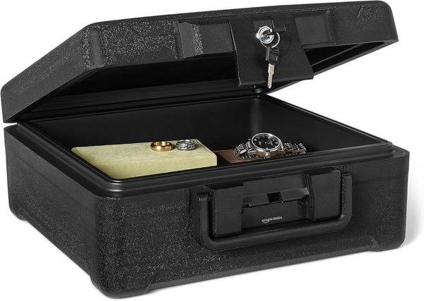 0.39 Cu Ft Amazon Basics Fire-Resistant Waterproof Fire Chest