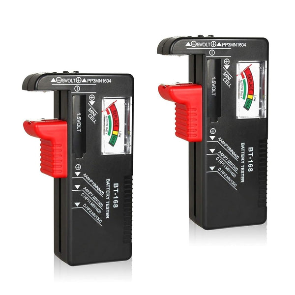 2-Pcs Battery Tester