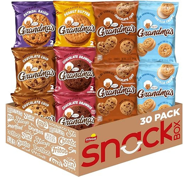 30 Grandma's Cookies Variety Pack (OU-D)