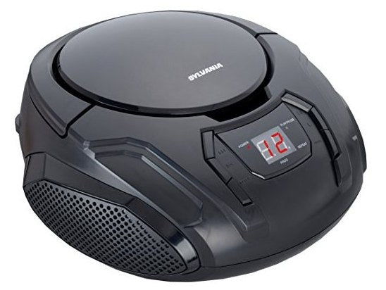 PROSCAN Elite Portable CD Boombox with AM/FM Radio
