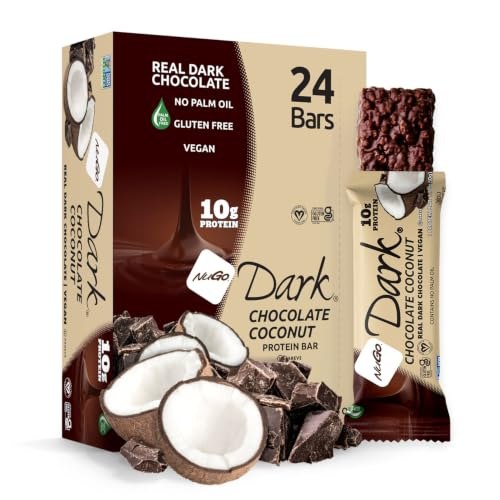 24 NuGo Dark Coconut Protein Bars