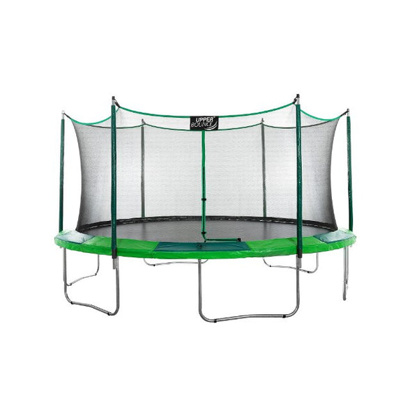 Upper Bounce Enclosed 15′ Trampoline With Safety Net System ASTM Certified