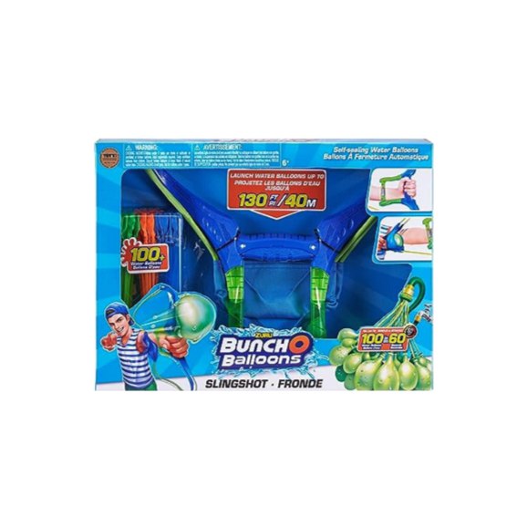 Bunch O Balloons Water Balloons – ZURU Slingshot, 100 Balloons