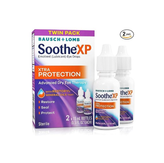 ‌2 Bottles Of Bausch & Lomb Soothe XP Eye Drops