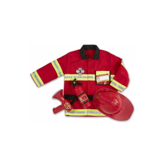 Melissa & Doug Fire Chief Role Play Dress-Up Set